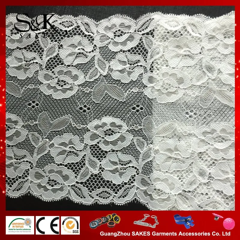 New Design Wholesale/Supplier Lingerie Spandex Elastic Border Lace