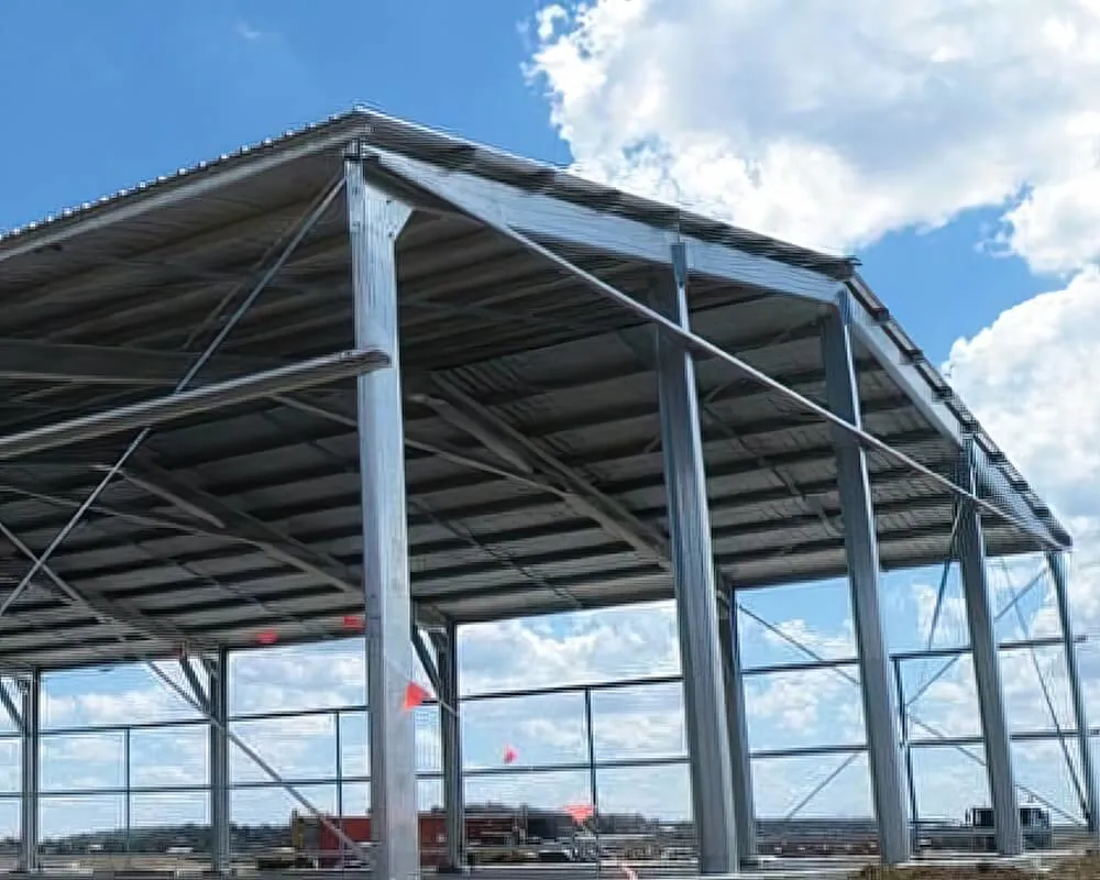 Bulk Storage Sheds Prefabricated Hospital Steel Building Structure