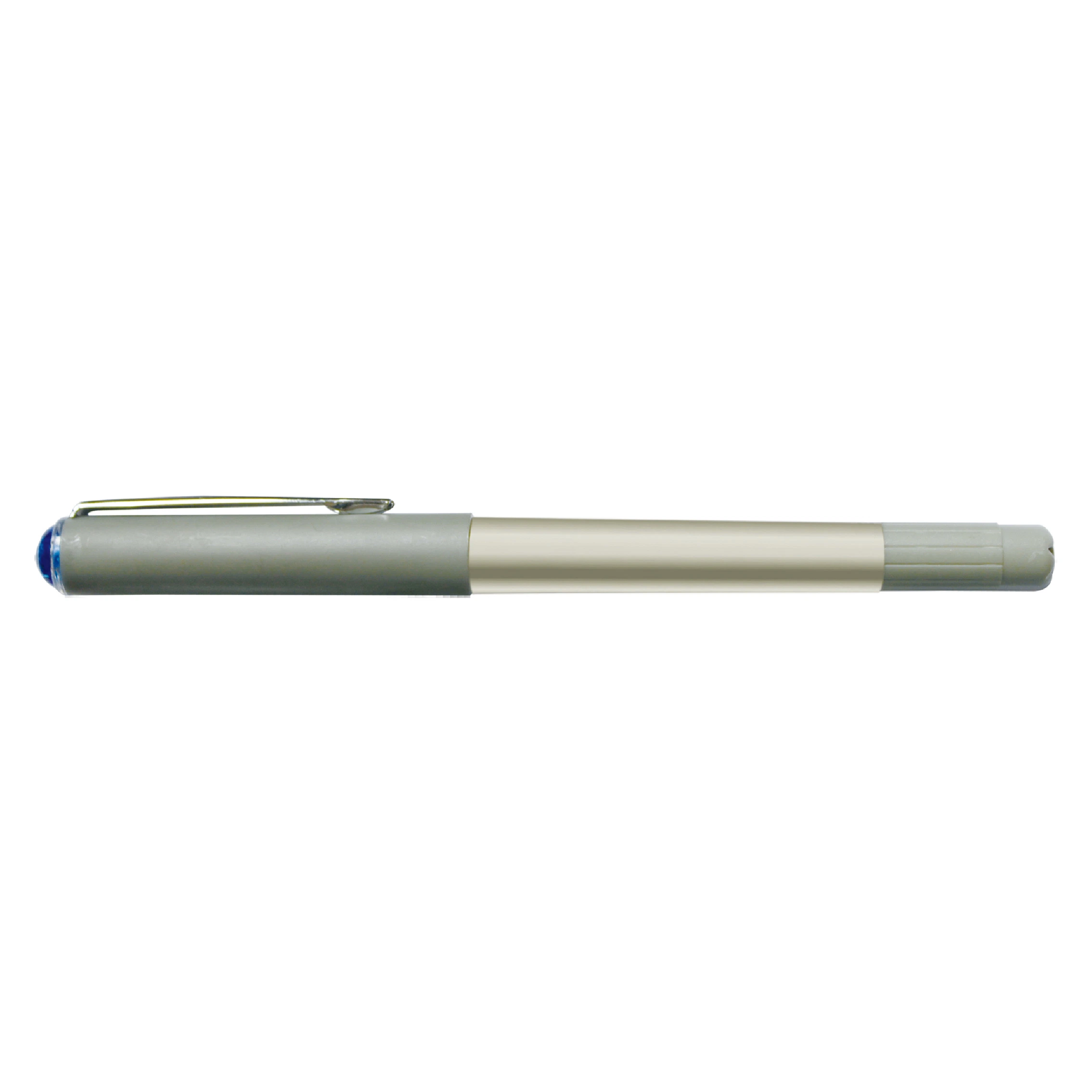 Stationery Roller Ball Pen Blue Fine Point 0.5mm Liquid Ink Pen Metal Clip Wholesale/Supplier Pen