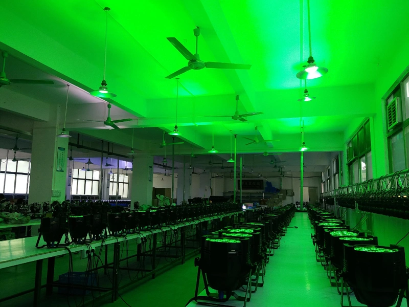 DMX 512 LED PAR Light Indoor Use Wedding Event LED Color LED PAR Wash Uplight 18PCS 18W LED PAR