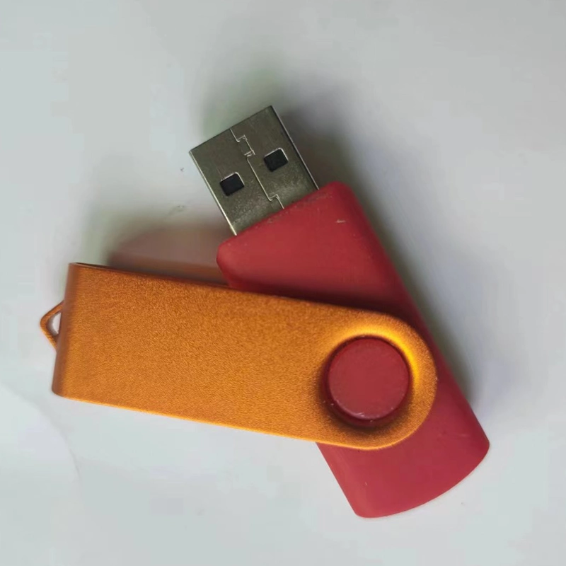 Ce RoHS FCC металлической Золотой USB Flash накопитель с логотип