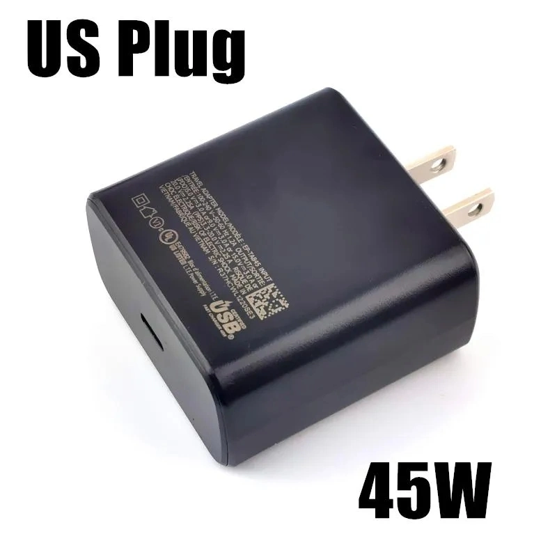 PD 45W Schnellladegerät OEM-Handy-Adapter Typ C 3,0 Wandladegerät für Samsung Note 10