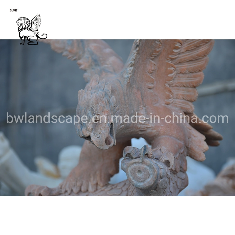 China proveedor vívidamente la vida de las aves de tamaño de escultura en piedra de granito mármol escultura Masc-020