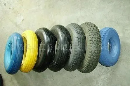 Wheel Barrow Tire 4.80/4.00-8 Solid PU Foam Rubber Wheel