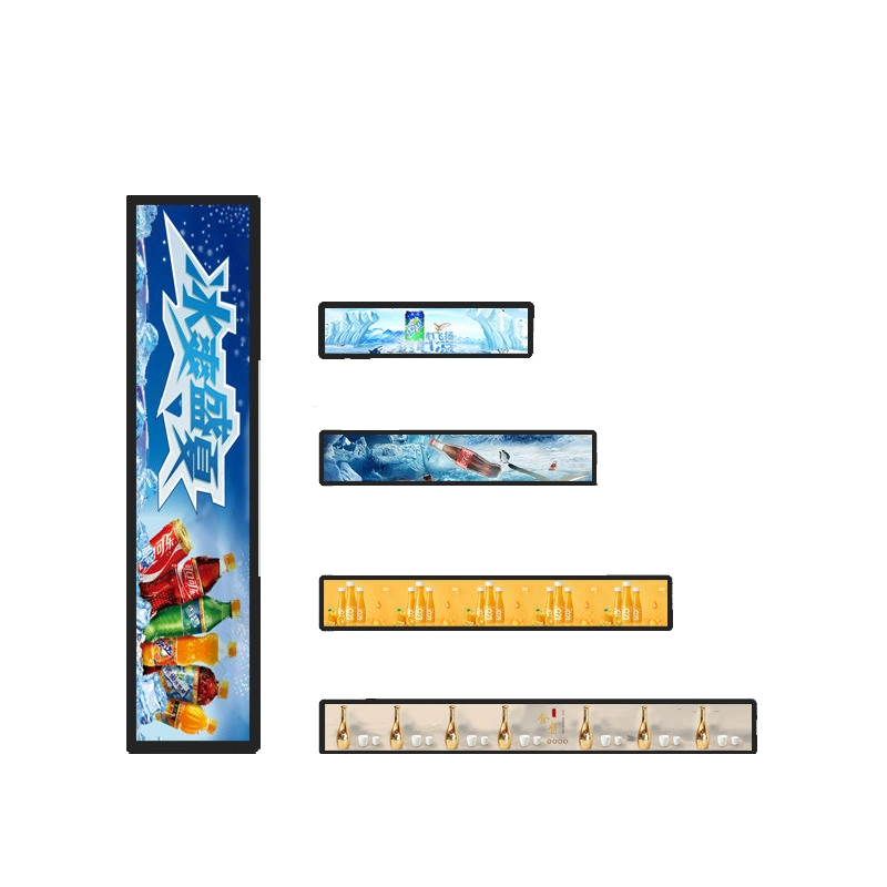 28.5 Inch Stretched Bar LCD Display Digital Signage Advertising Player