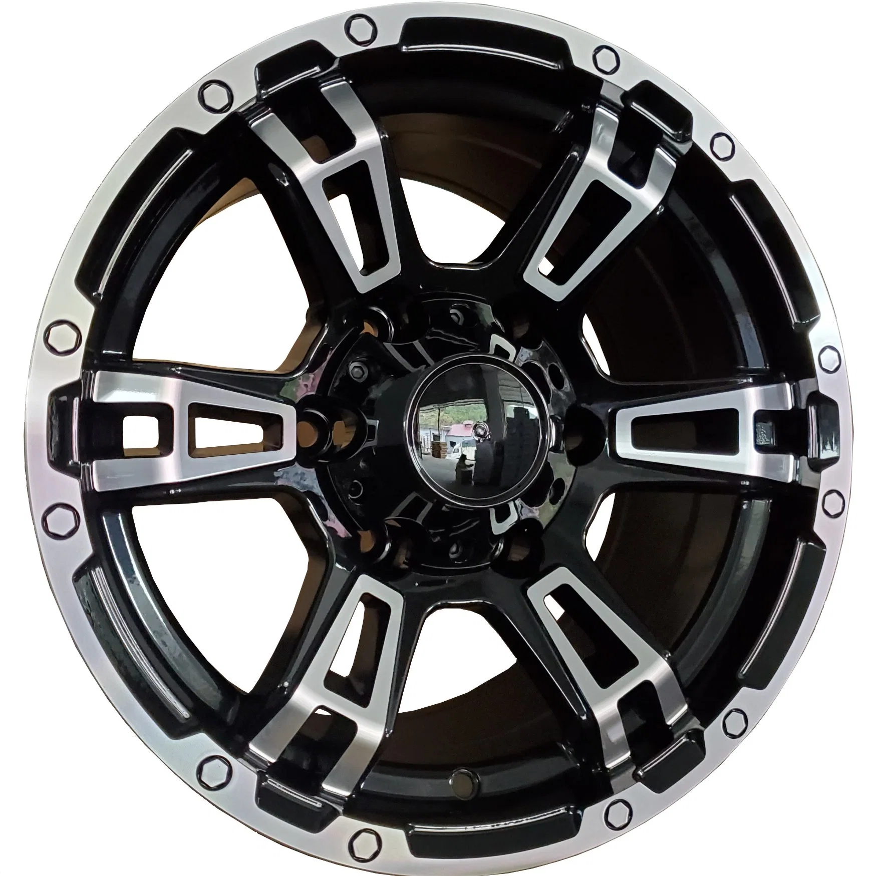 15inch für SUV-Autozubehör Off-Road Nieten Rad Alloy Wheel Felgen Im Auto