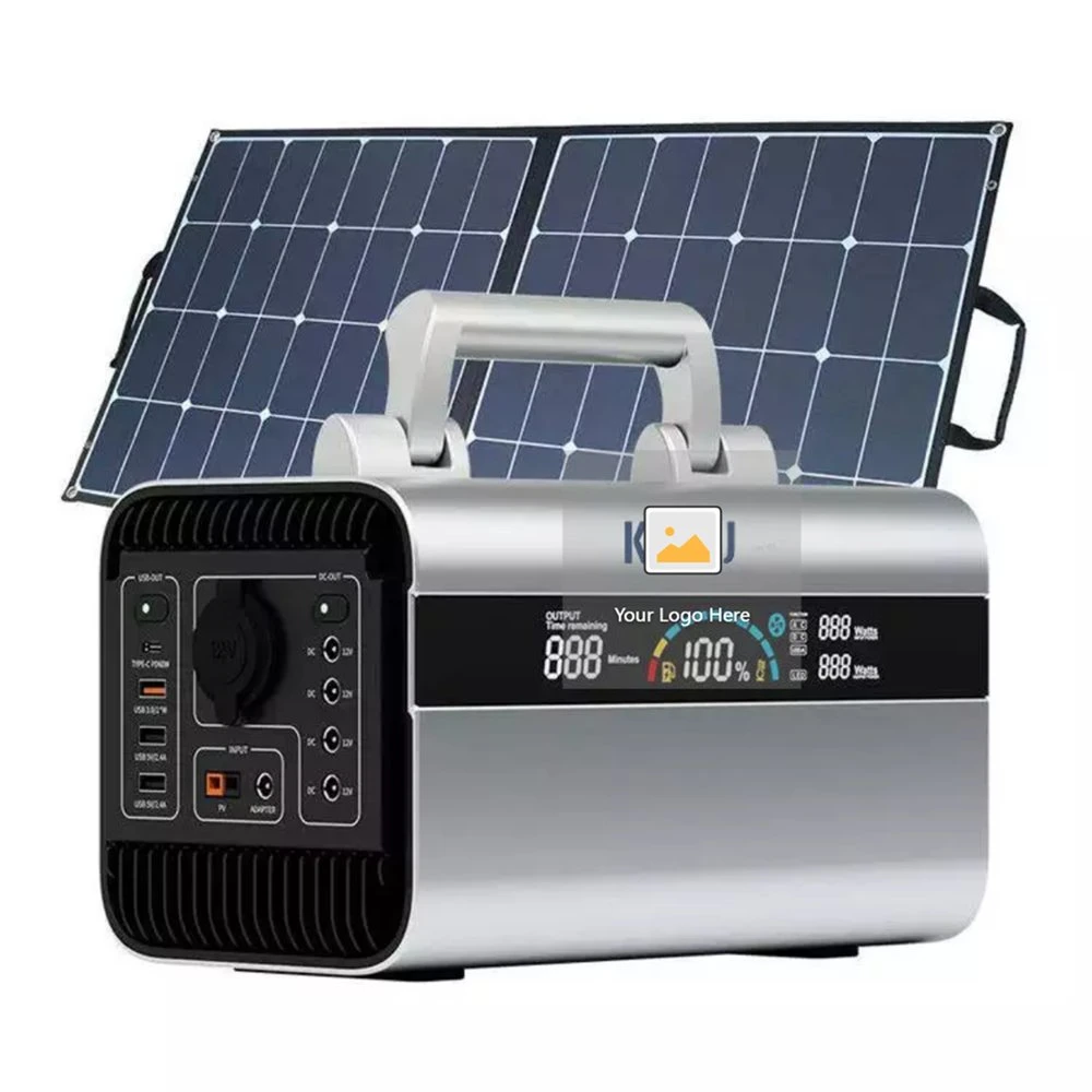 Outdoor Energy Storage Power Supply Portable 600W Mobile Solar Energy Storage Power Supply