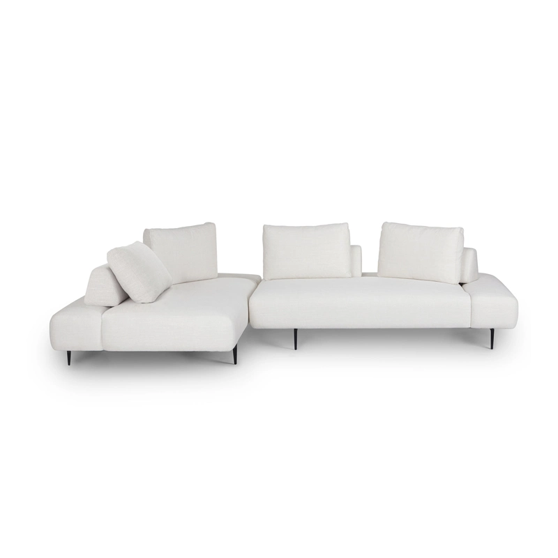 Modern Contemporary Home Furniture for Villa Living Room Corner Sectional Fabric Sofa