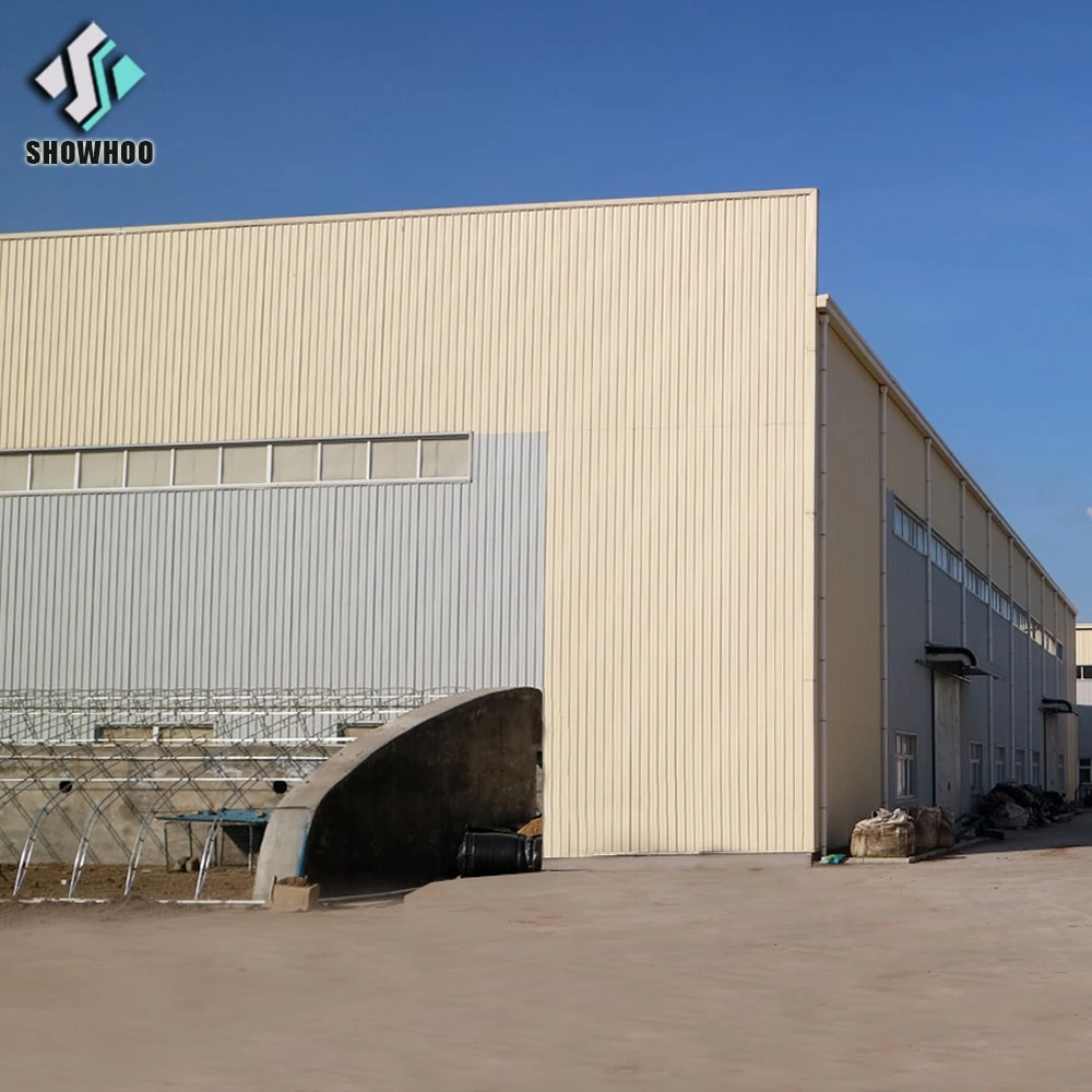 Metal Building Warehouse Workshop Hangar Prefabricated Steel Structure