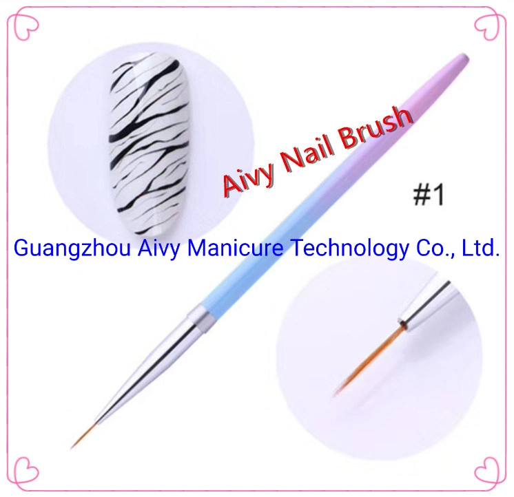 New Arrival Nail Brush Customized Liquid Nail Gel Brush