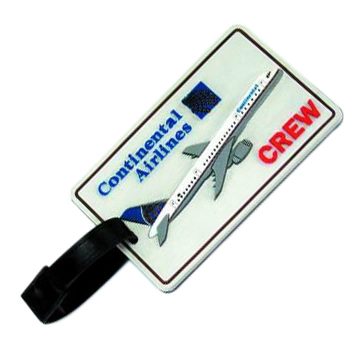 Wholesale/Supplier Travel Cartoon Shape Kids Luggage Tag for Baggage Claim