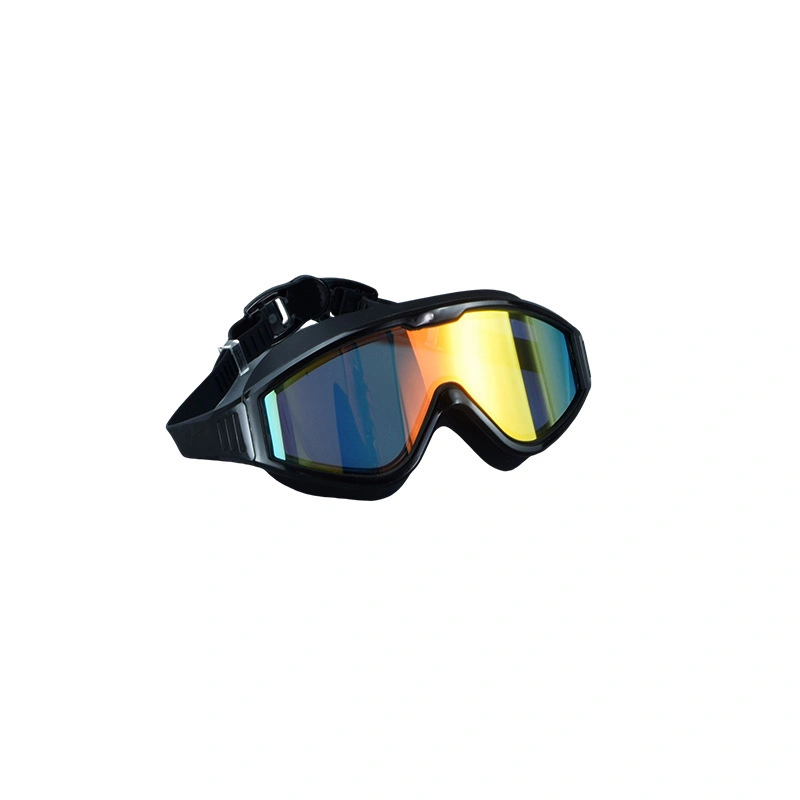 Electroplated Silicone Swimming Goggles Waterproof and Anti-Fog Goggles Can Be Used for Underwater Activities