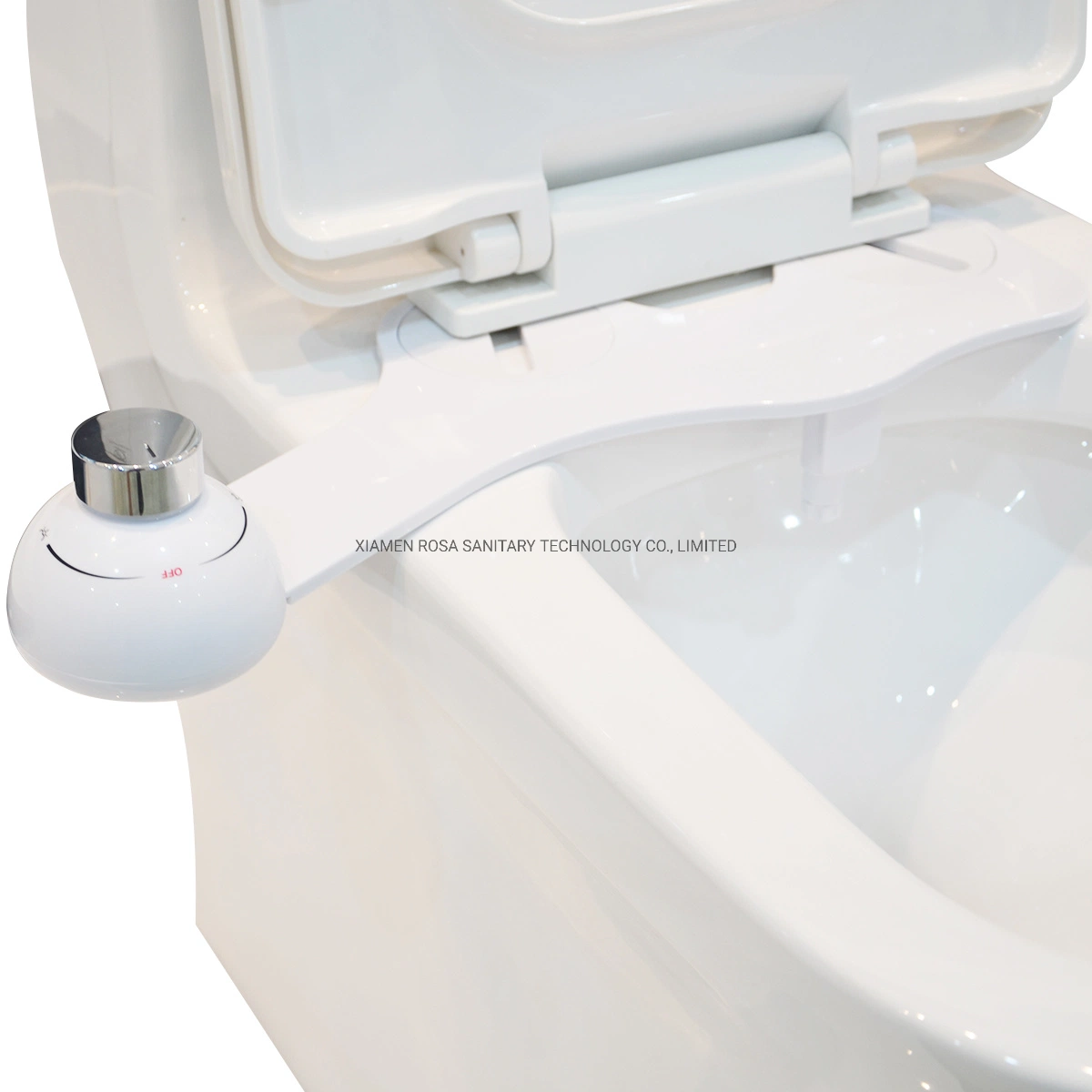 Sanitary Ware Dual Nozzle Non-Electric Mechanical Bidet Easy Clean Toilet Bidet Eb5501, Self Cleaning, Toilet Attachment Bidet, Compititive Price Eb5501