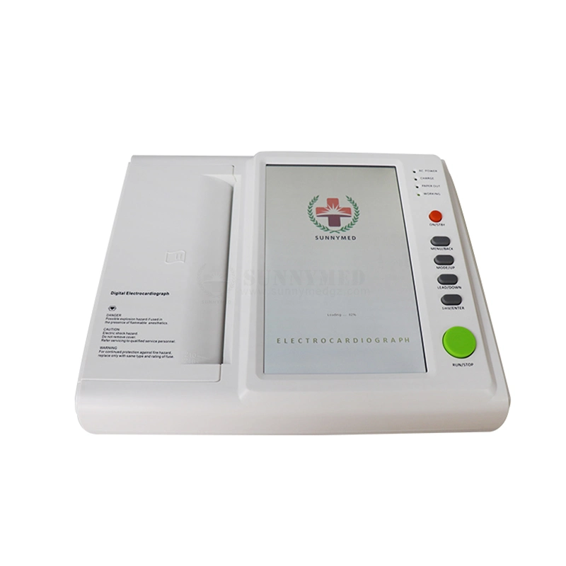 Sy-H008 Medical Digital 12 Channel ECG Machine Portable Electrocardiograph ECG with Printer Price