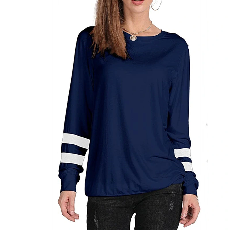 Women Crewneck Sweatshirts Long Sleeve Casual Tops Plus Size Sweaters