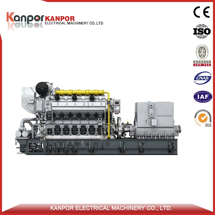 El hombre 515kw 0.5MW aceite combustible pesado (HFO) Conjunto de generación de energía