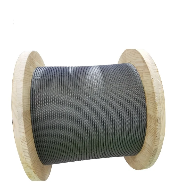 12mm 10mm de alto teor de carbono 1570/1770MPa Sisal Core cabos de aço para o preço do Elevador