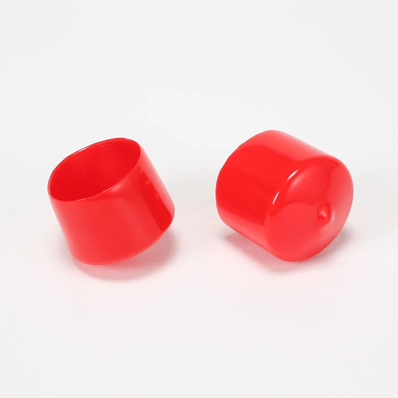 Flexible Rubber End Caps for 38 mm Tubes, Plastic End Cap Dipped Mold Technics