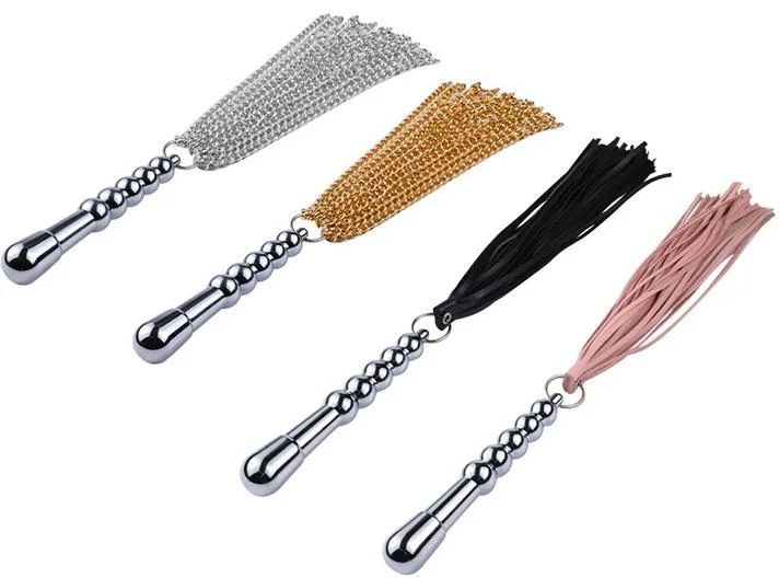 Handle Chain Whip Sex Toys for Couples Soft Iron Passion Spanking Paddle Whips Slave Restraints Bondage Flogger