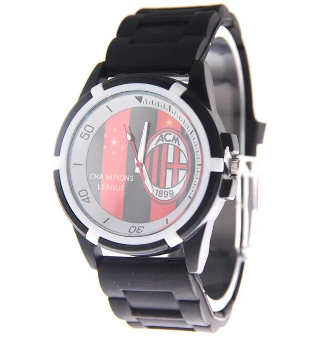 Fashion World Cup Promotion Gift Silicone Football Team Watch