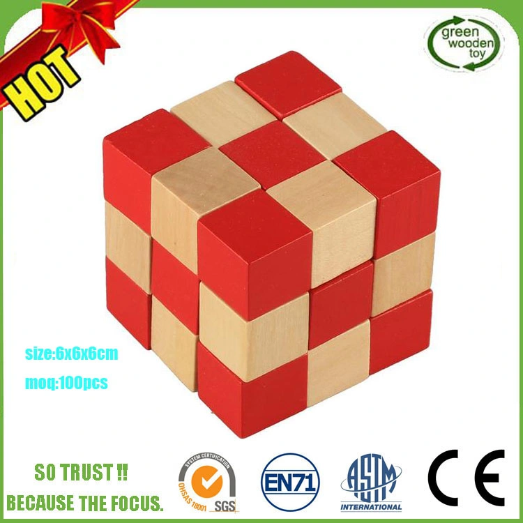 Wooden Puzzle Set, Intelligent Toys for Adult, Iq Puzzle 3D Wooden Puzzle Cube