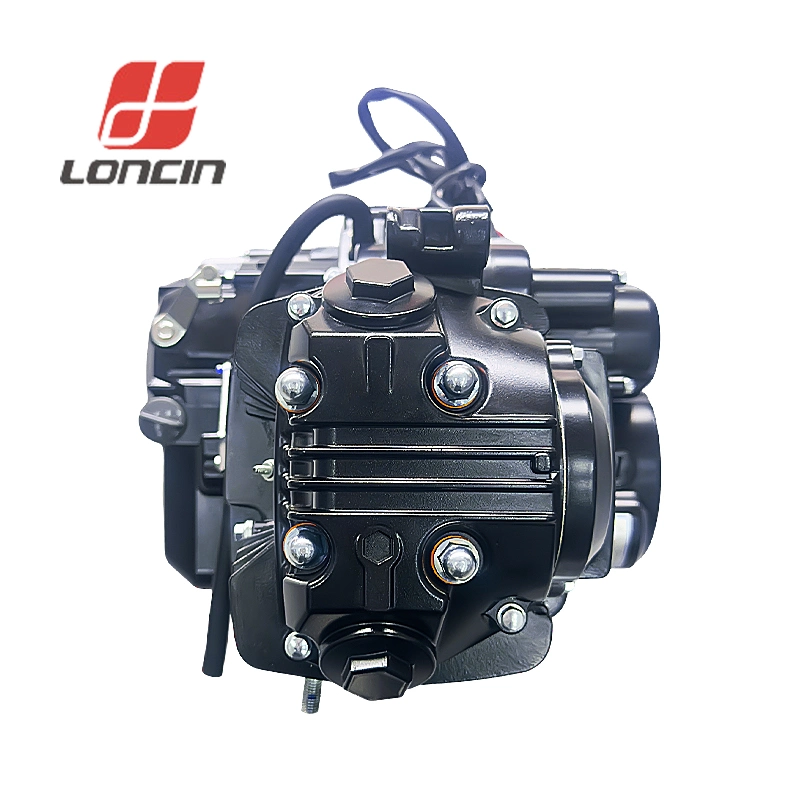 Venta de fábrica Loncin 250cc Motor 4 tiempos Motor de ciclo de Motor refrigerado por aire Re250 para Moto de tierra