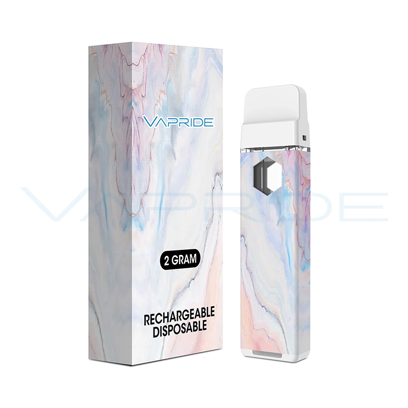 Vapride Cigarette desechable Pod 2000mg resina en vivo bobina cerámica VAPE Vaporizador