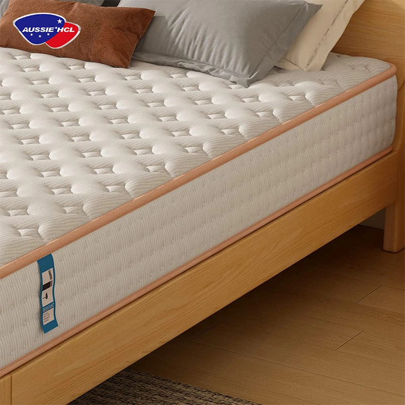 Factory Wholesale OEM ODM Cotton Knitted Fabric High Density Topper PU Royal Foam Bed Mattress Bed Vacuum Pack Gel Memory Foam Mattress