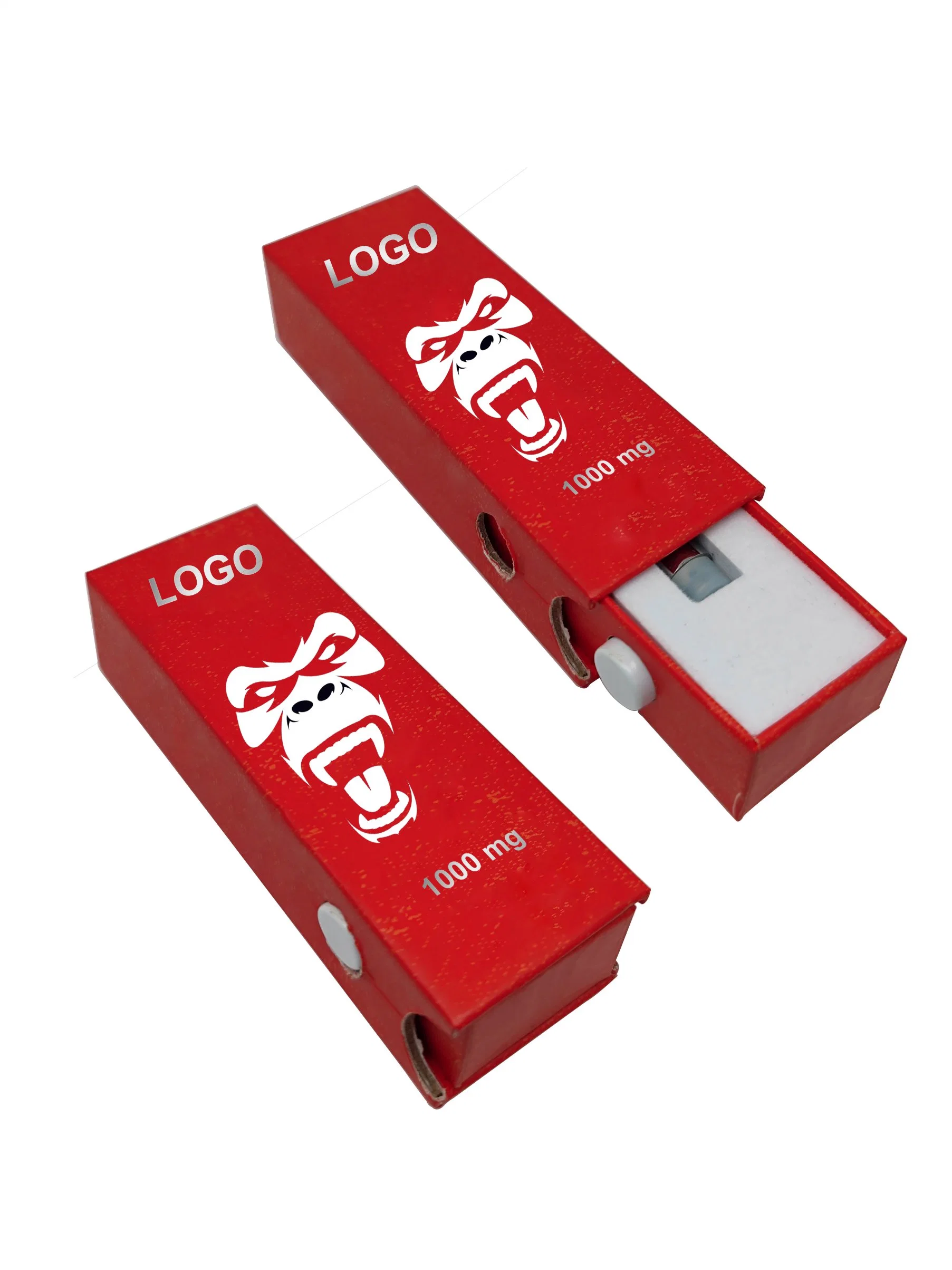 Makeon Custom Disposable Vape Pen Packaging Sliding Childproof Drawer Box for Pod Battery Cartridge Boxes OEM Packaging