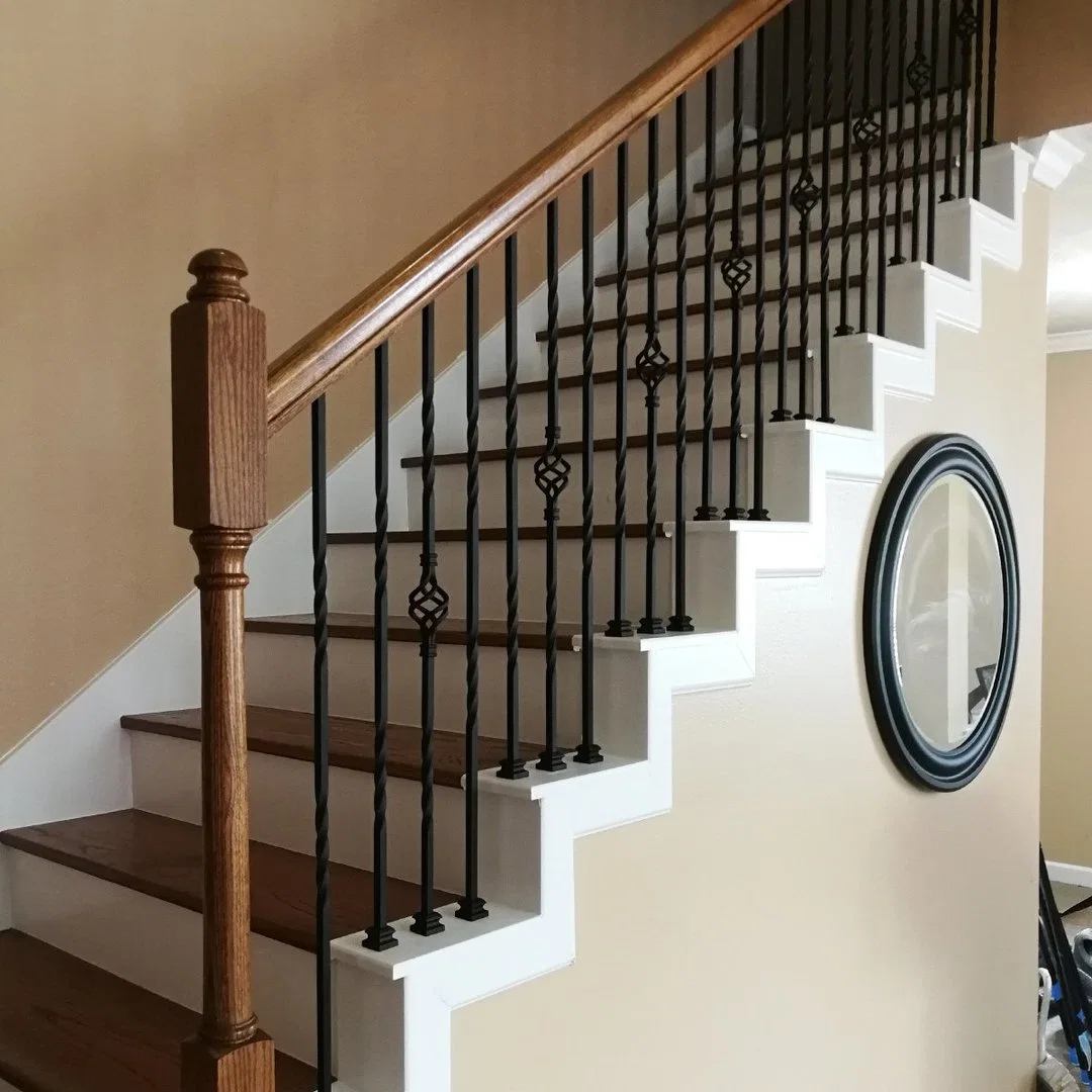 Haute qualité balustres en fer forgé pour la décoration d'escalier