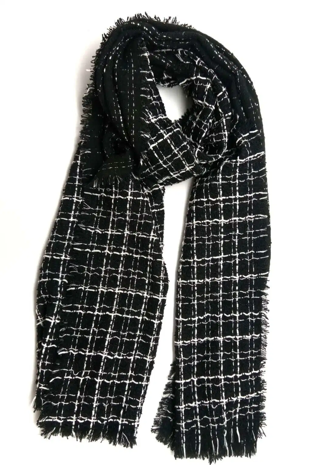 Ladies' Winter Warm Fashion Woven Boulce Scarf