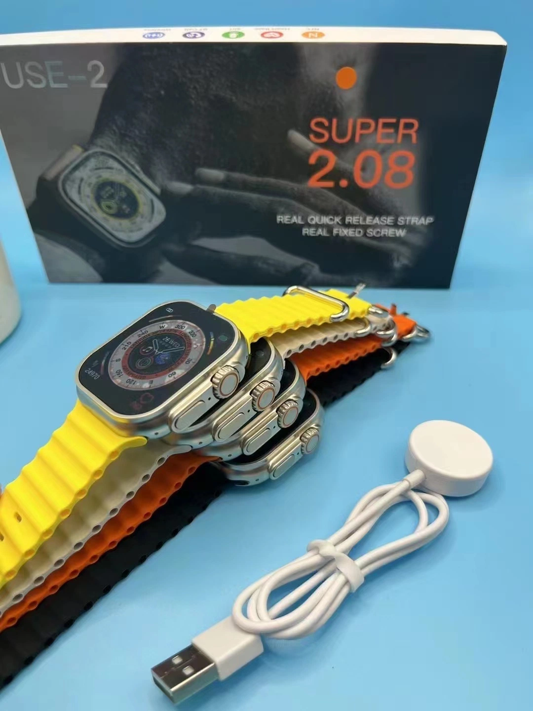 Nueva temperatura Smartwatches Smartwatch cargador inalámbrico de alta calidad OEM de fábrica llamada Bt Serie 8 Ultra Max Tx Reloj inteligente