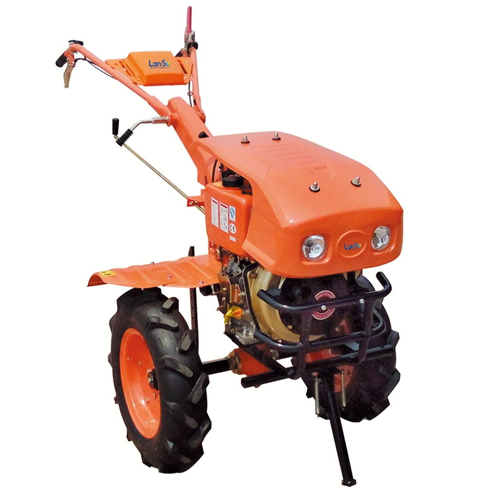 Factory Manufacturer Rotary Tiller CE ISO Approval Rice Harvester Mini Tiller