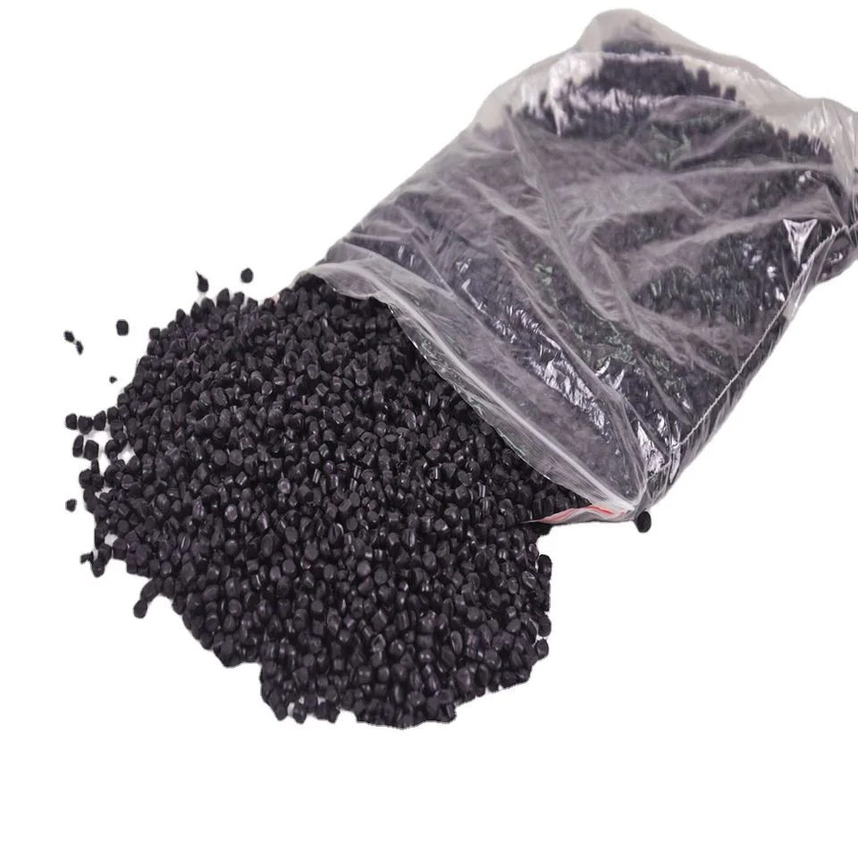 China Manufacturer PVC Raw Material Black PVC Plastic Granules for Shoe Sole