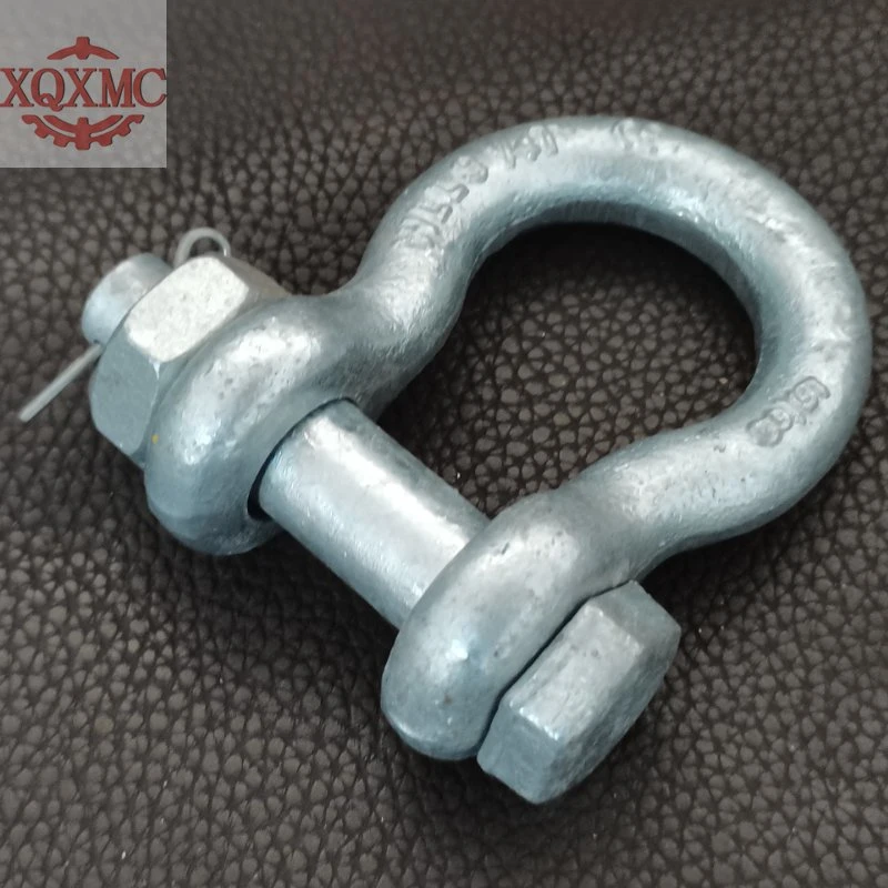 Rigging Manufacturer Us Galvanized Lifting Chain Bow Shackle G209 G2130