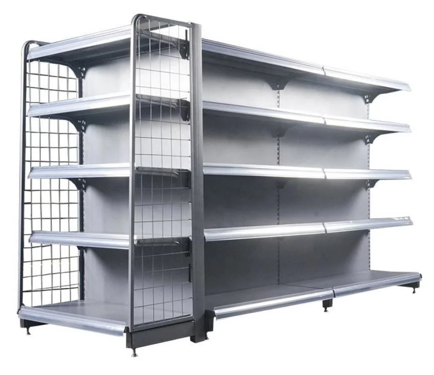 Wall Stand Racks Gondola Shelving Supermarket Display Shelf