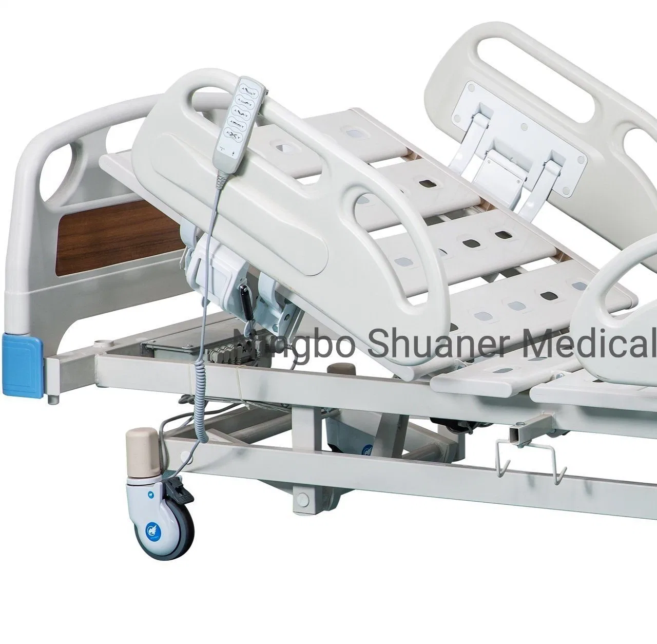 Hospital Use Nursing Super Low Five Function Electric Medical Bed for Sale