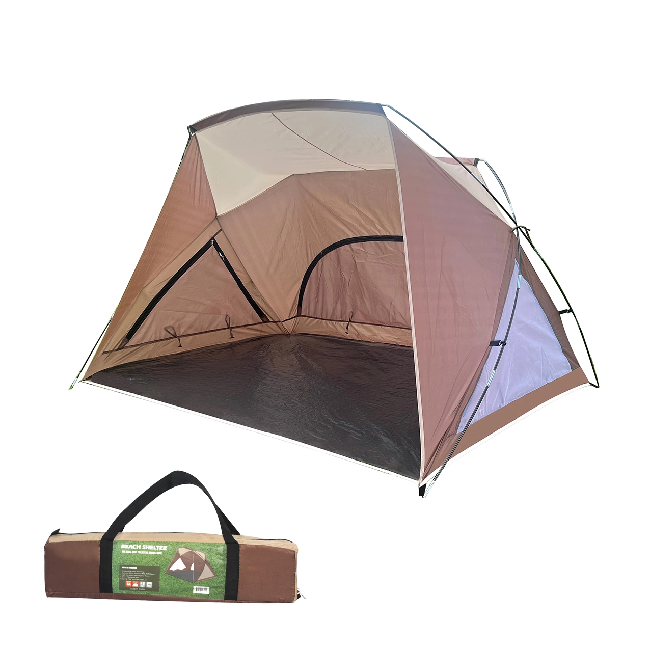 Nuevo diseño Gran Tamaño impermeable Sun Block Playa Shelter Beach Tienda