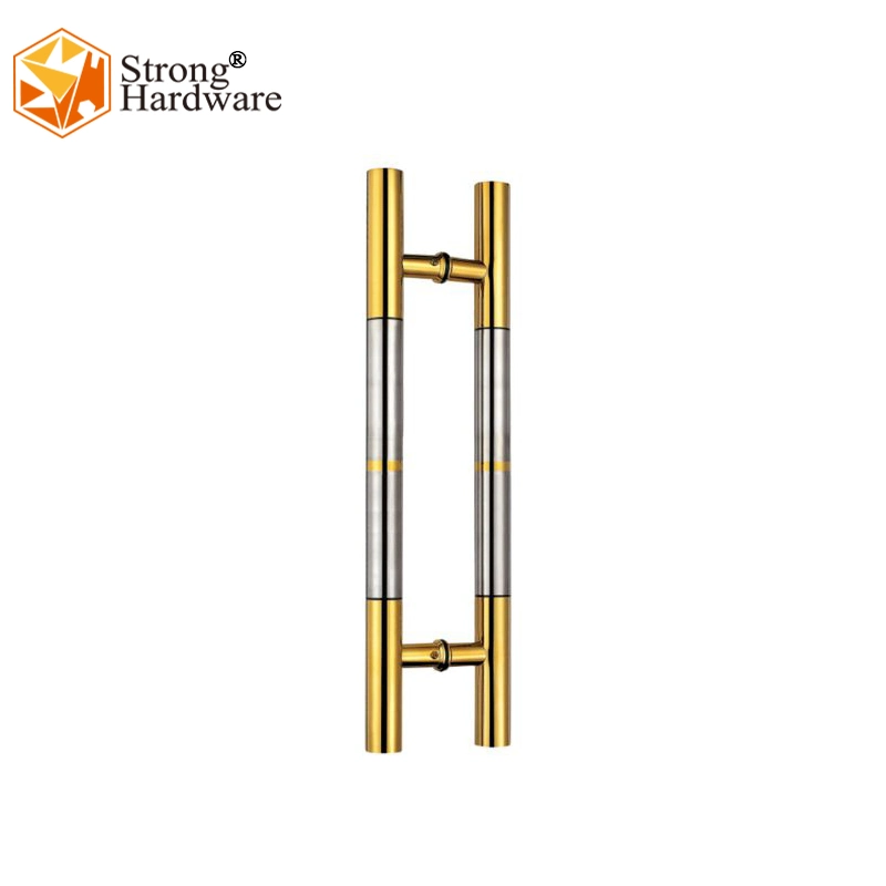 Luxury Design Crystal Sliding Glass Pull Door Handle for Glass Door