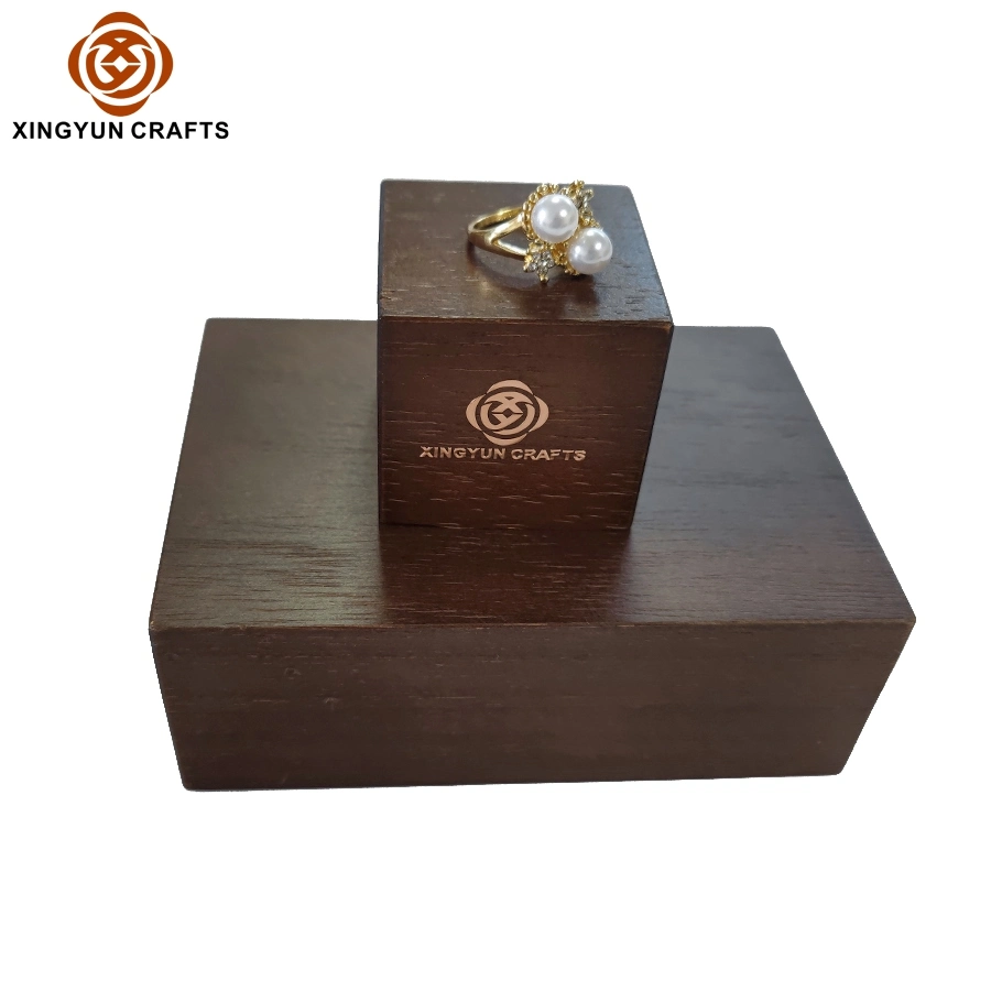 Customzied Wooden Display Wood Jewelry Stand Display Gift Box