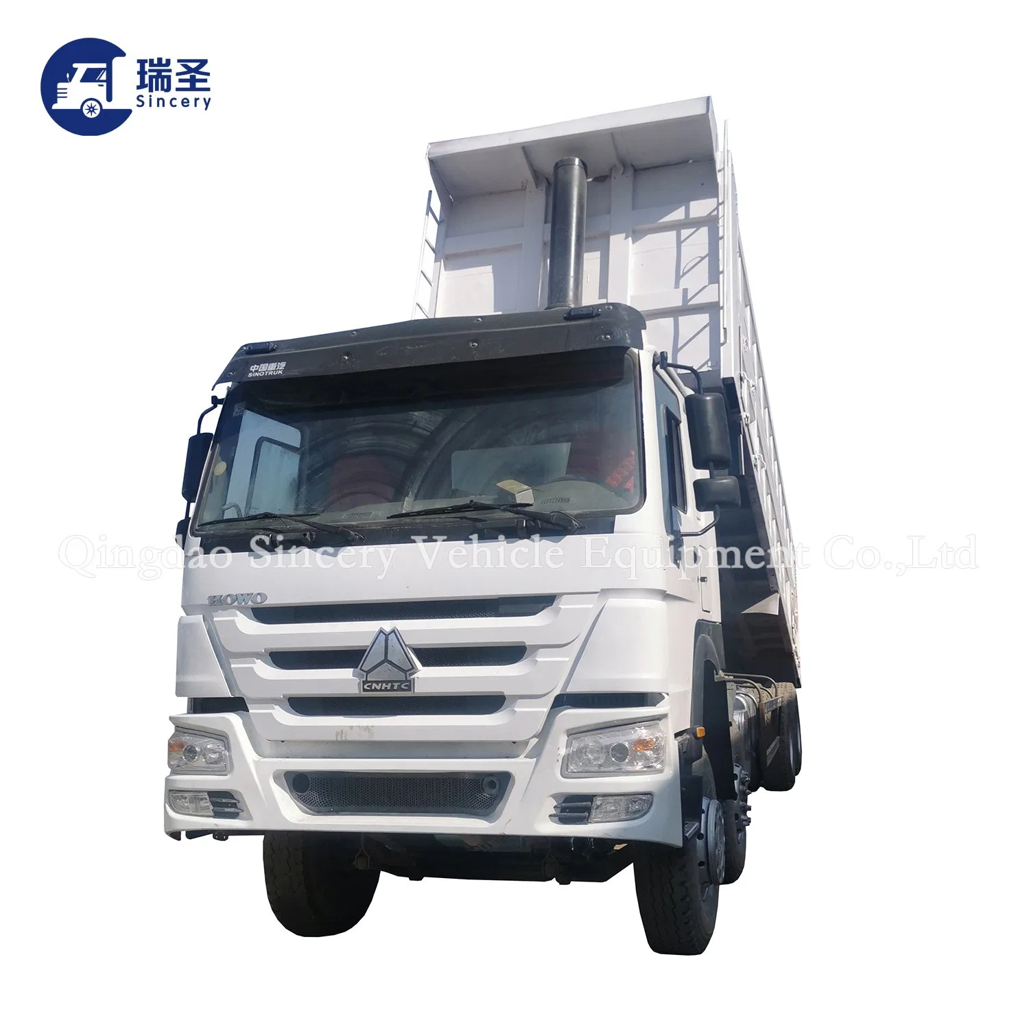 La Chine utilisé chariot avec un bon prix à l'Afrique Sinotruk HOWO 6*4 et 8*4 371HP HP-375tracteur chariot 10 roues Roues de camion à benne basculante 12 utilisé