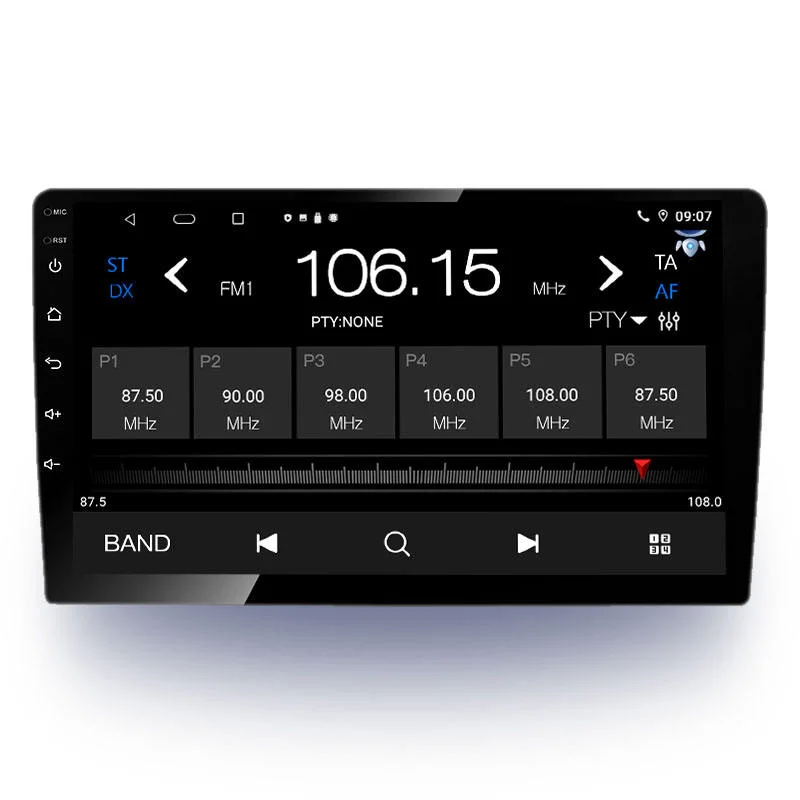 Pantalla de 9 pulgadas Android pantalla del coche Navegación del coche Android Audio Sistema de radio DVD VideoAndroid Car estéreo Video Player