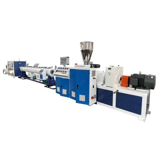 Plastic PVC UPVC CPVC Pipe Making Manufacturing Machine PVC Water Pipe Production Line Extrusion Line PVC Supply Water Pipe Extrusion Machine