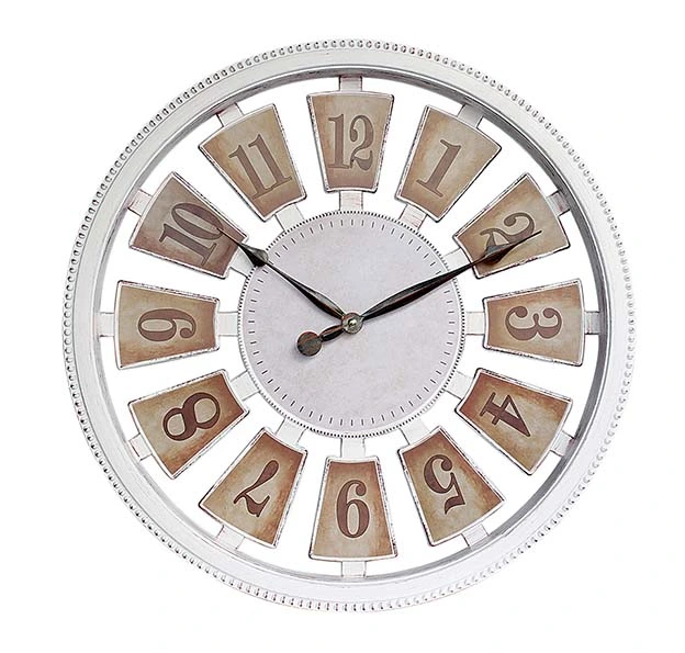 Arabic Digitals Big Size Round European Style Quartz Wall Clock