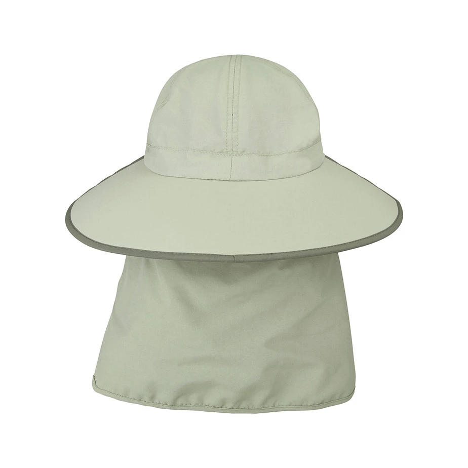 Logotipo personalizado al por mayor Pescador Boonie Gorras Sun Pesca plegable Grande Sombrero de ala con solapa
