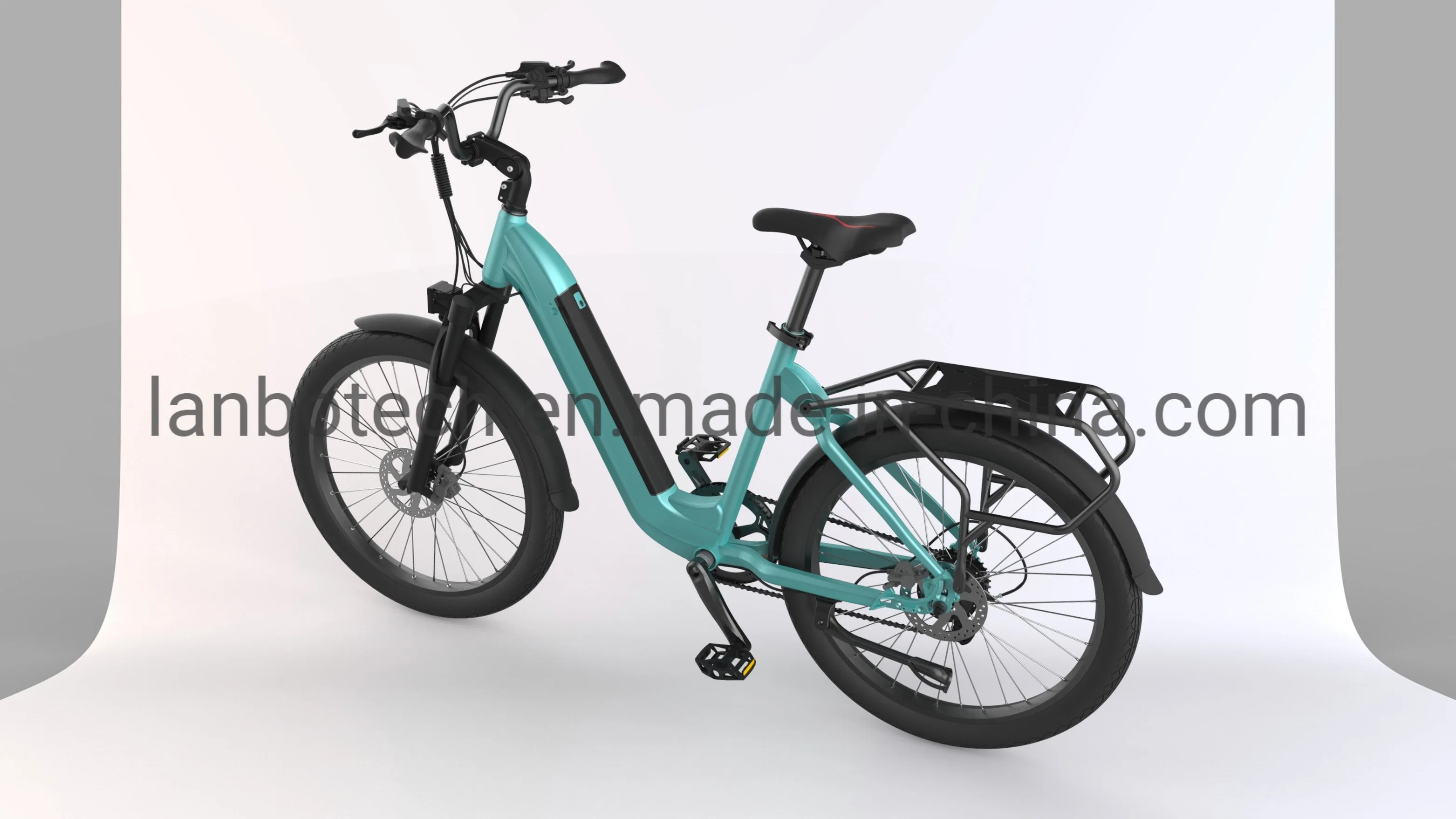 Batería de litio de 250W Bicicleta eléctrica de la ciudad de la UE Ebike Cercanías diarios