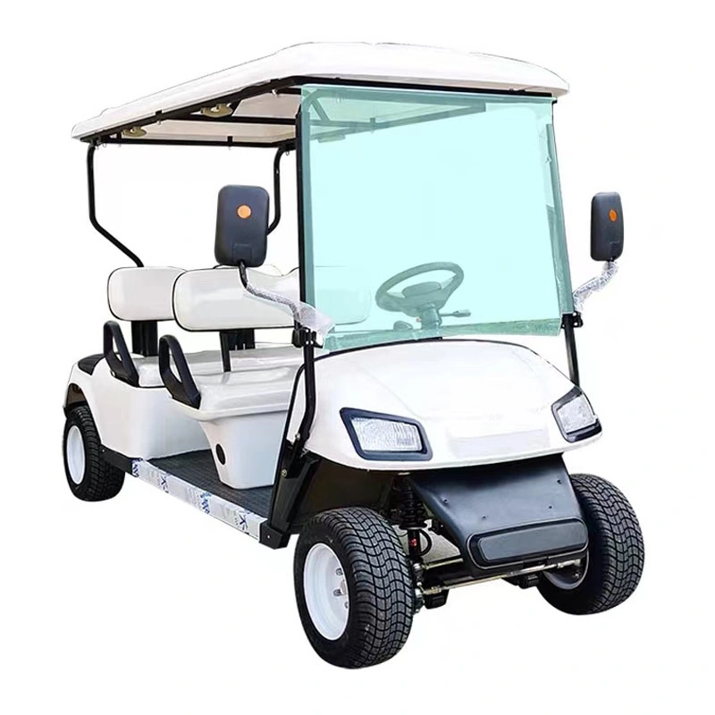 Cheap Electric Golf Carts Electric Club Car 4 Seater Electric Pick up Car Personal Transport Vehicle