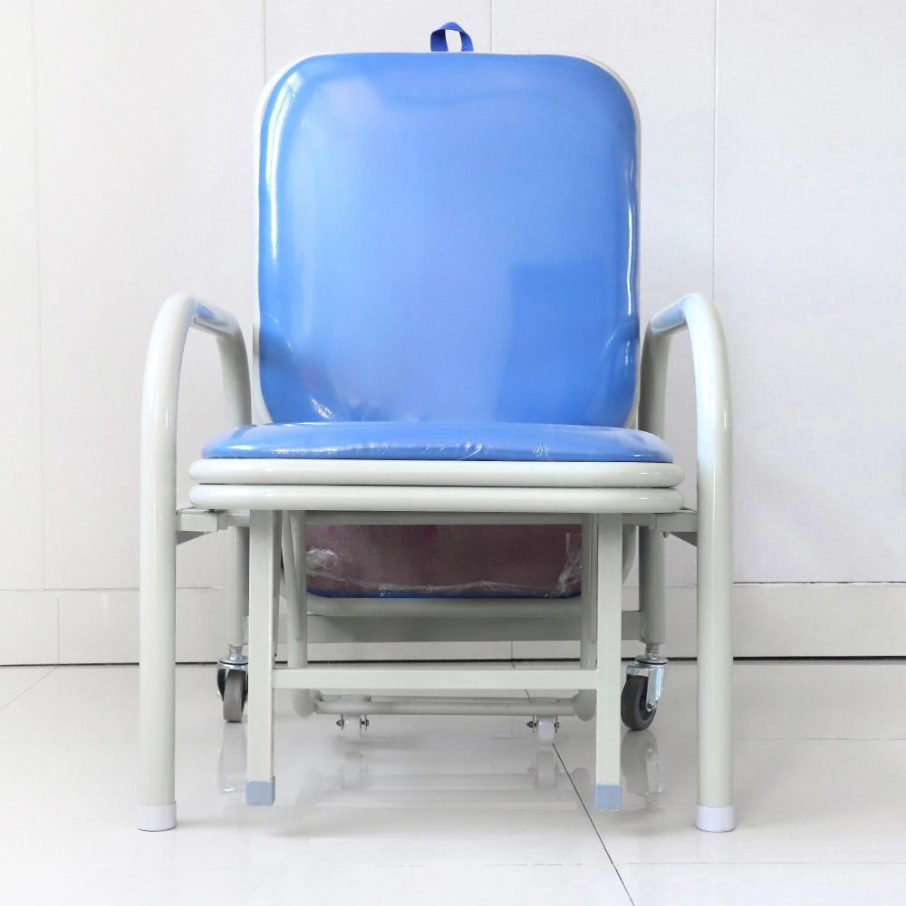 Stainless Steel Adjustable Foldable Accompany Chair with Wheels Medical Transfusion Chair		Medical Trolley