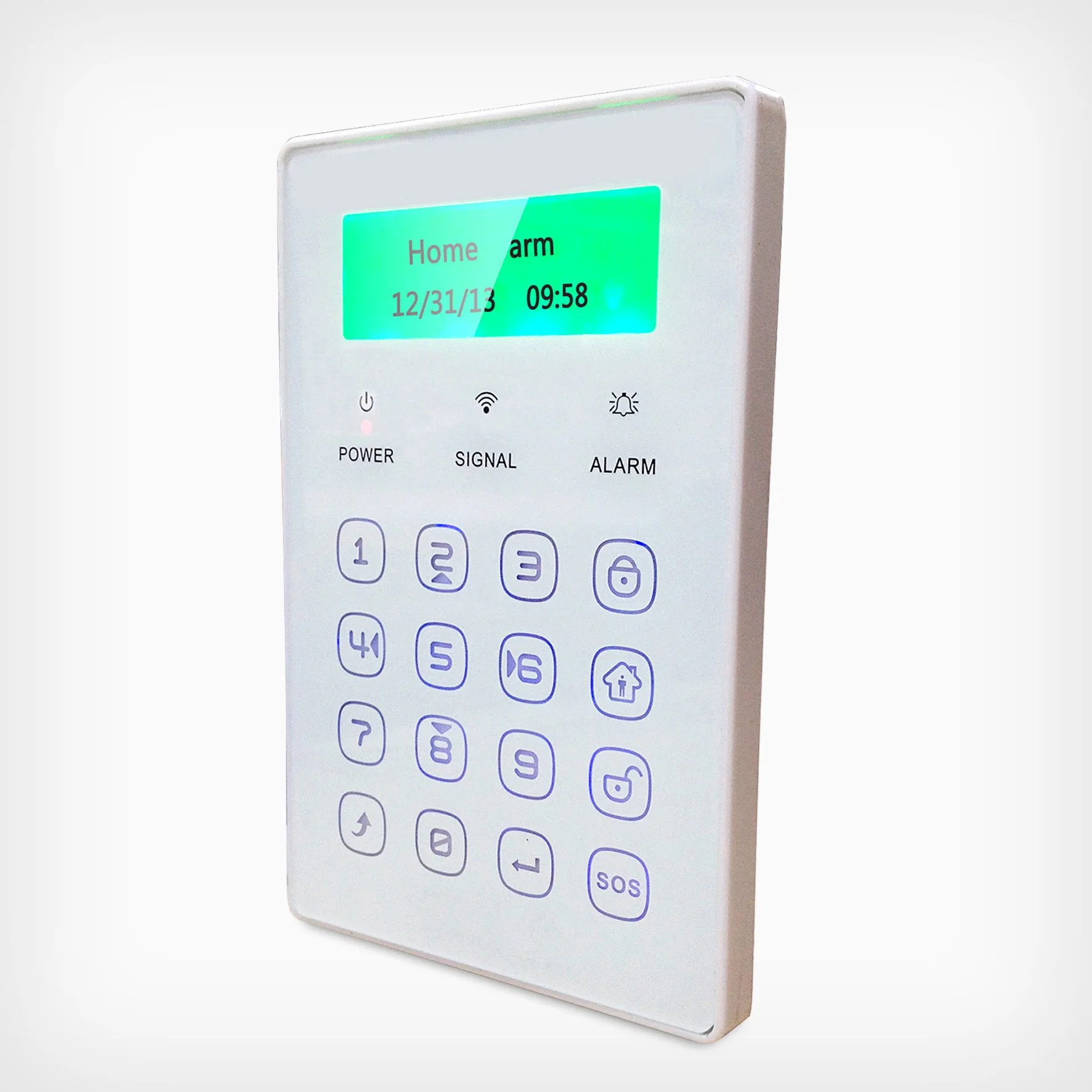 Wireless Home Security System GSM and WiFi Burglar Alarm with Ios & Android APP Function