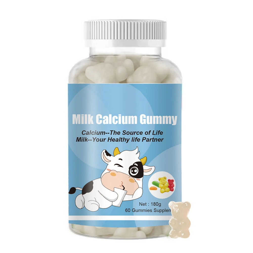 OEM Milk Calcium Bear Gummy Food Supplements Flavor Health Vitamin Supplements